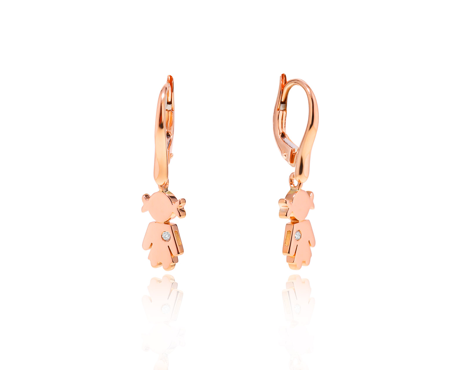 Оригинальные золотые серьги Crivelli Easy Bimba 220123/1