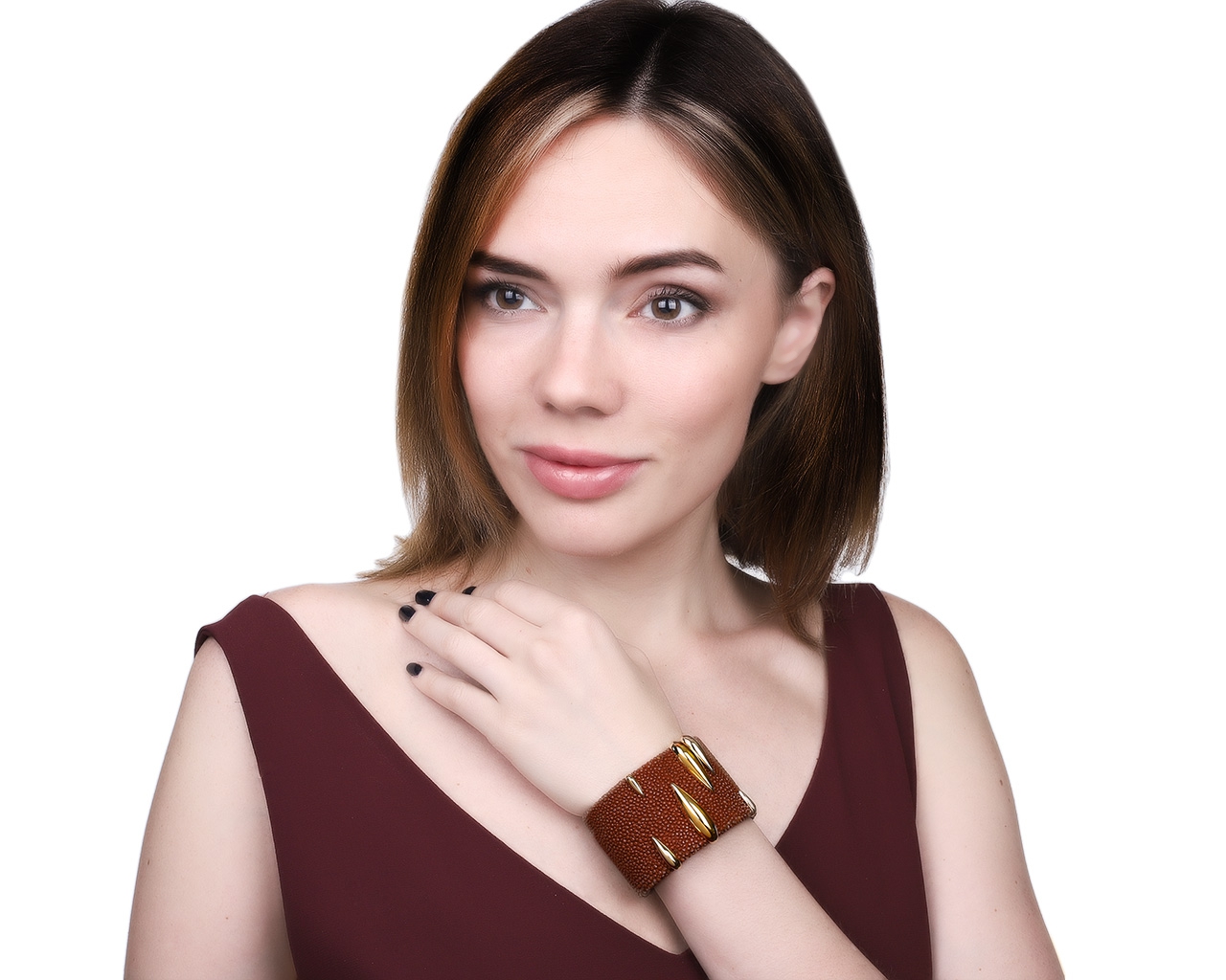 Оригинальный золотой браслет De Grisogono Galushat