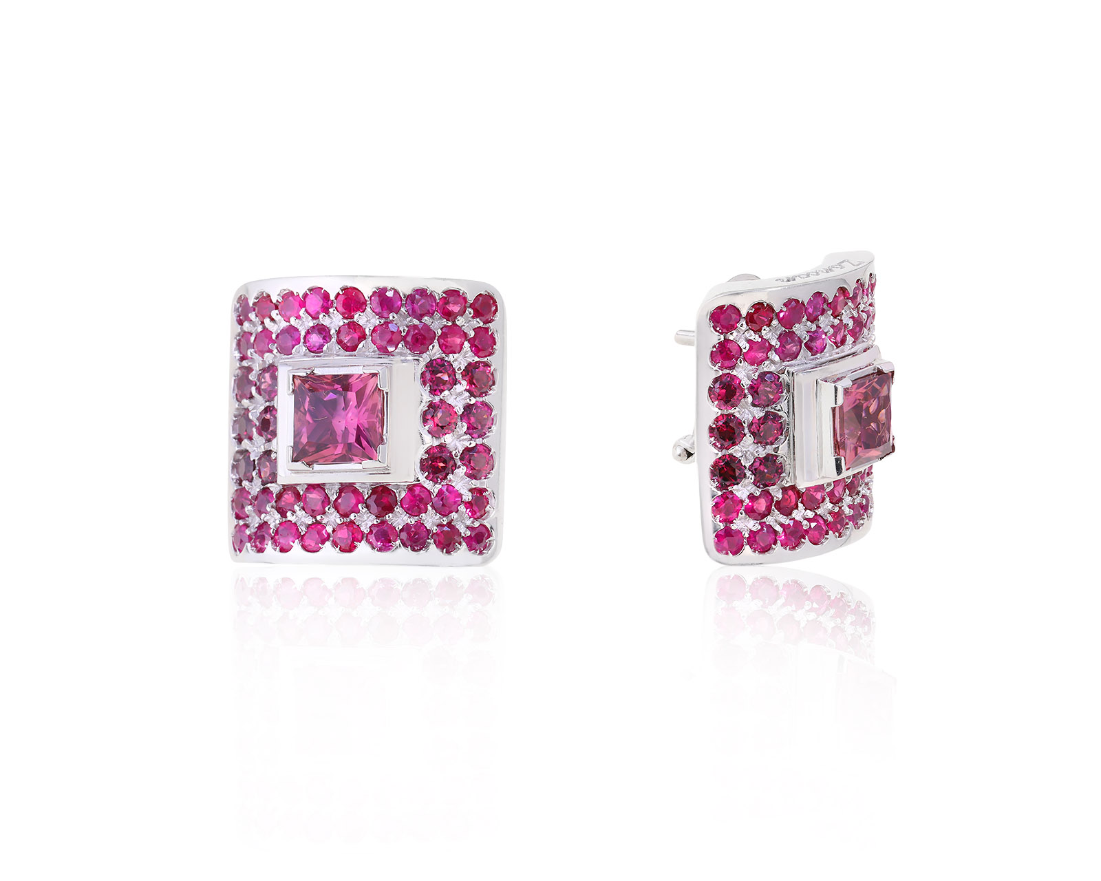 Оригинальные золотые серьги с турмалинами 4.38ct Zancan 061022/9