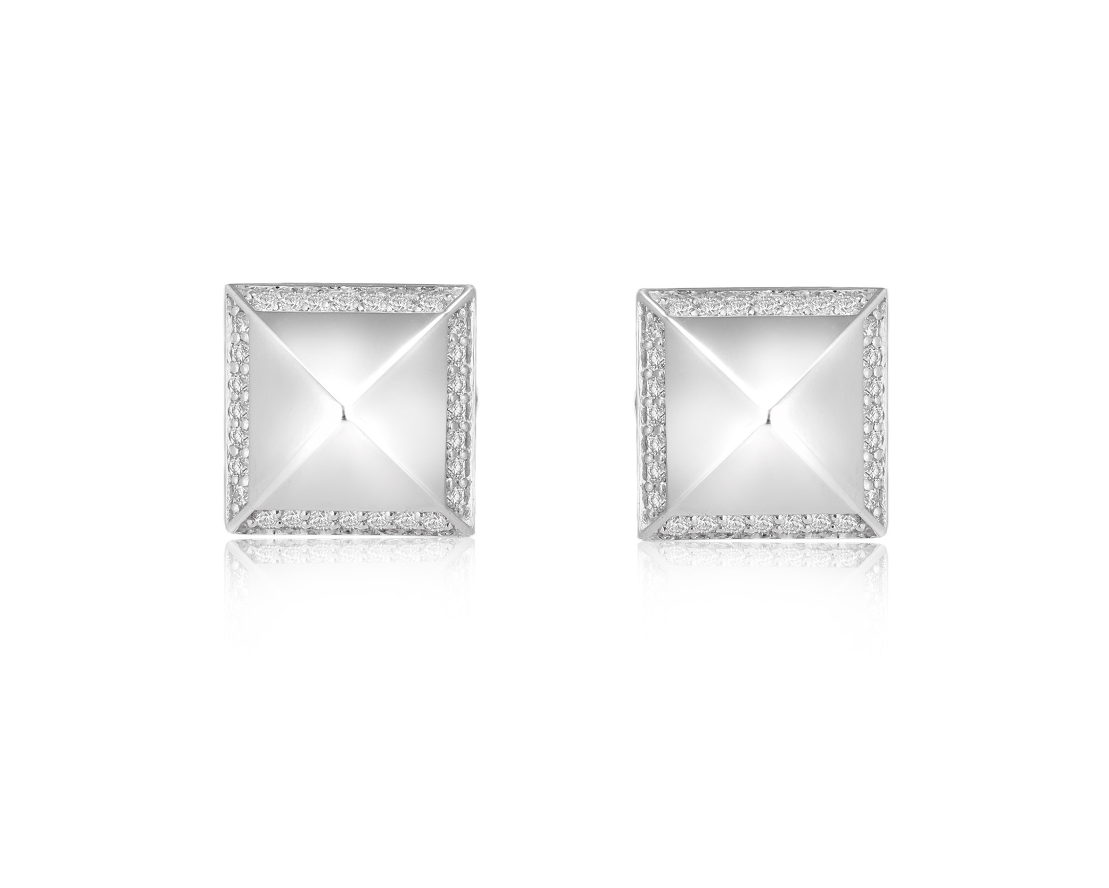 Оригинальные золотые серьги с бриллиантами 0.25ct Roberto Coin 180525/2 Оригинальные золотые серьги с бриллиантами 0.25ct Roberto Coin 180525/2