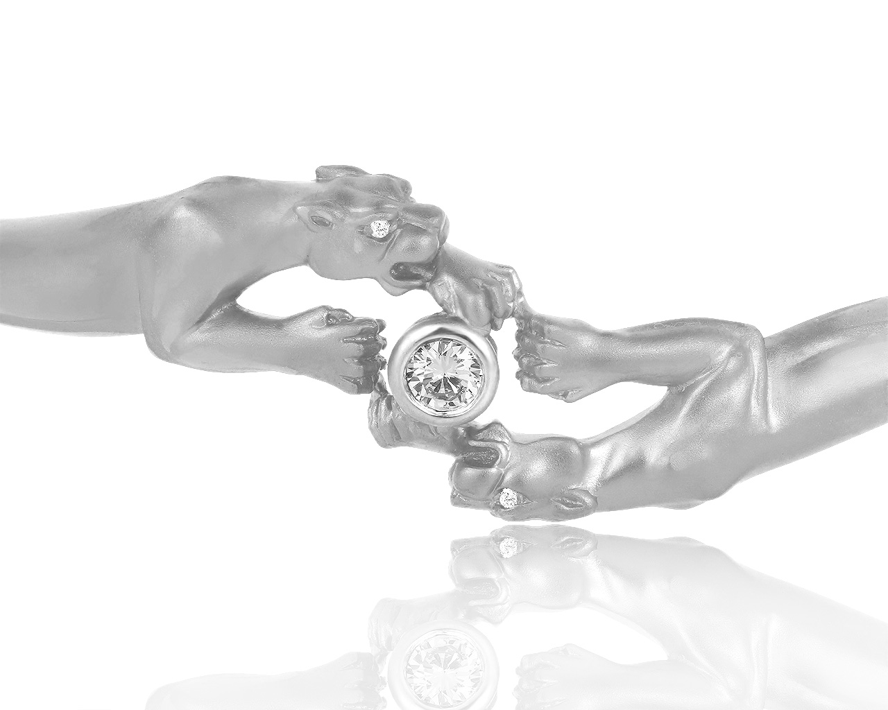 Оригинальный золотой браслет с бриллиантами 0.16ct Carrera y Carrera