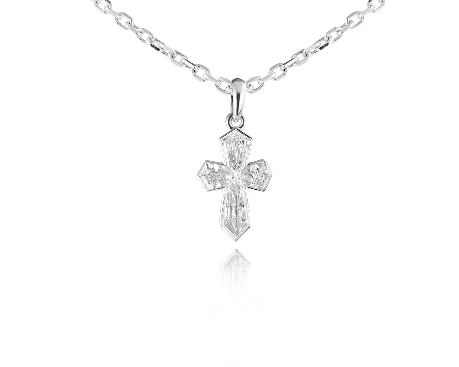 Золотое колье с бриллиантами 0.36ct Evgeny Matveev 220426/Б302