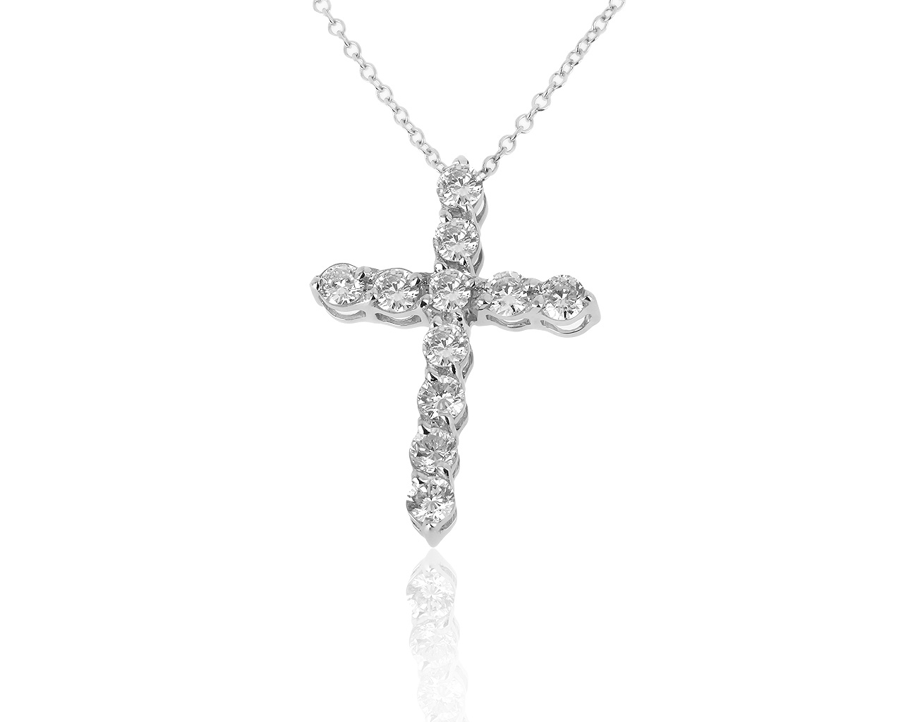 Модный золотой кулон с бриллиантами 1.36ct 270819/6