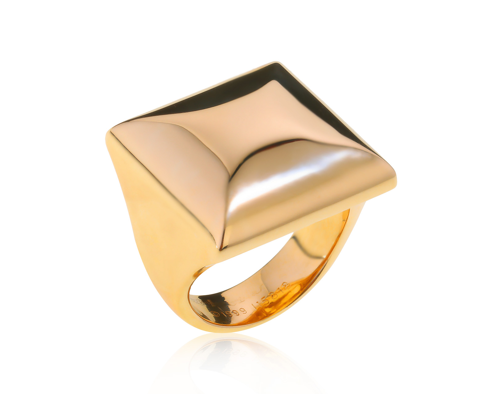 Оригинальное золотое кольцо Cartier 290822/4