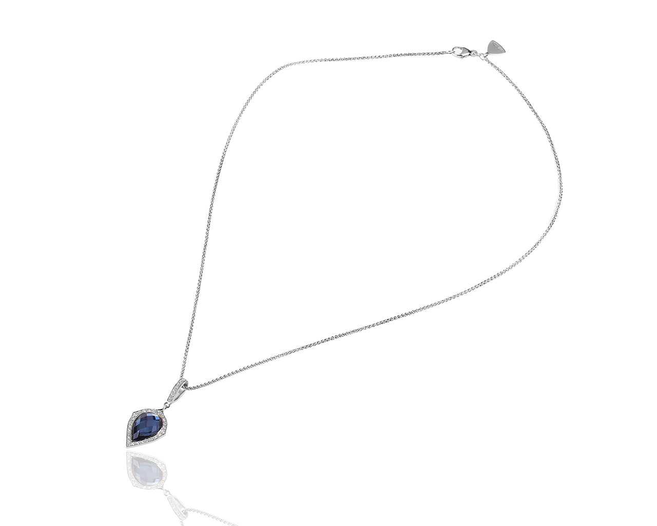 Золотая подвеска с топазом и бриллиантами 0.30ct Stephen Webster