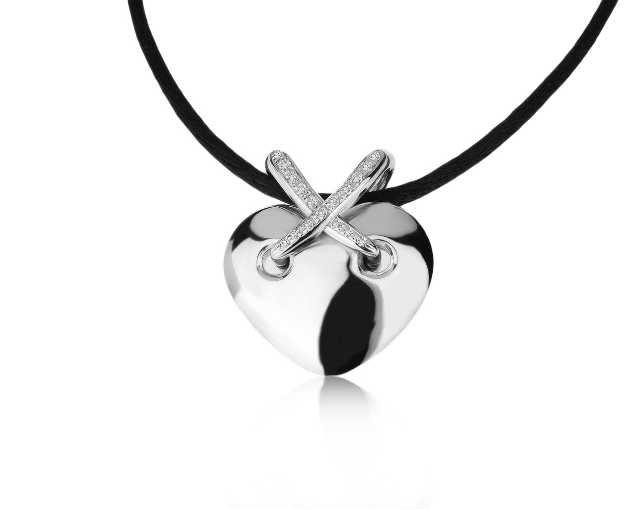 Оригинальный золотой кулон с бриллиантами 0.20ct Chaumet 101020/2