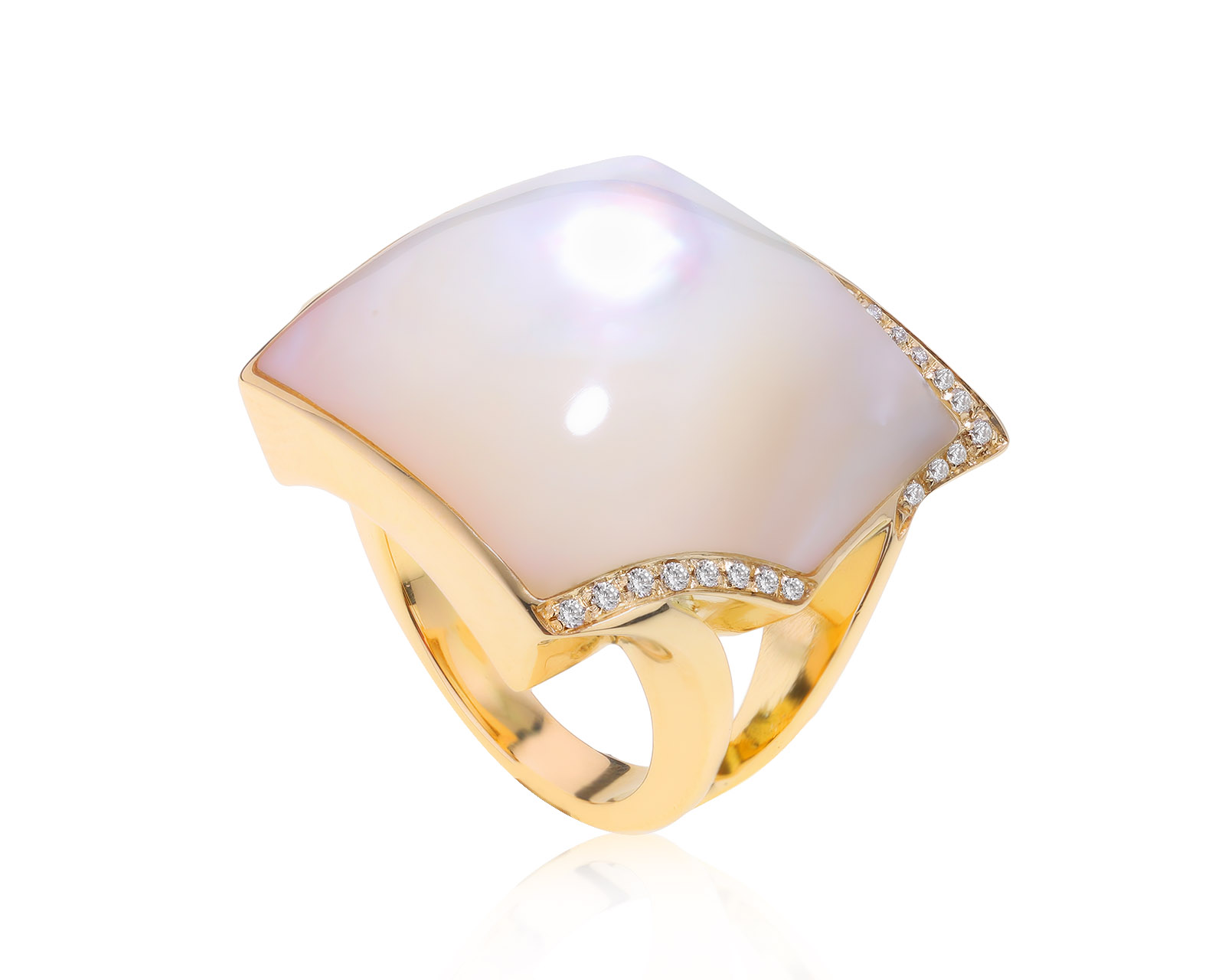 Оригинальное золотое кольцо Moraglione