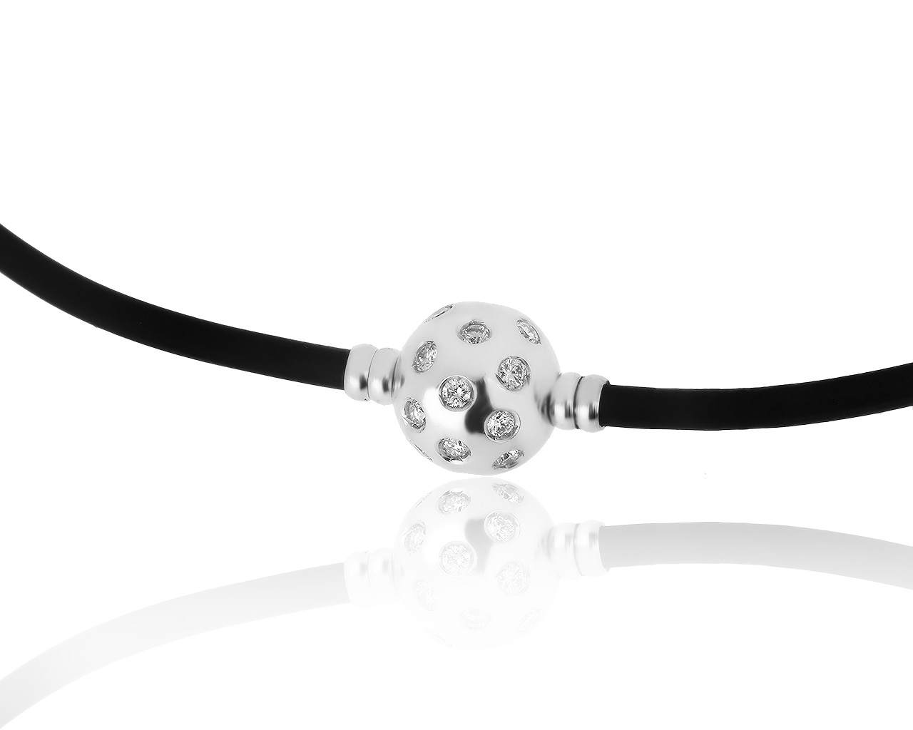 Оригинальное золотое колье с бриллиантами 0.50ct Baraka 280519/9