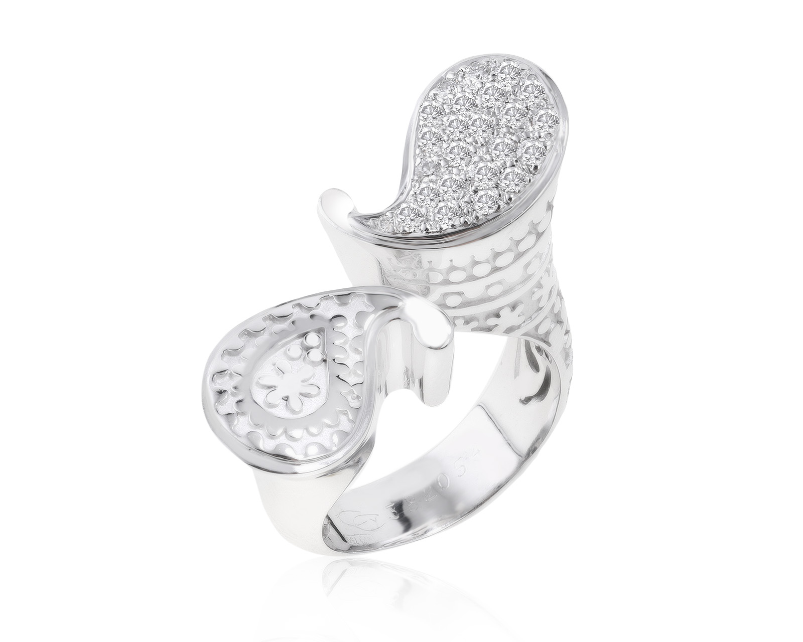 Оригинальное золотое кольцо с бриллиантами 0.36ct Carrera y Carrera Agua 291121/26 Оригинальное золотое кольцо с бриллиантами 0.36ct Carrera y Carrera Agua 291121/26
