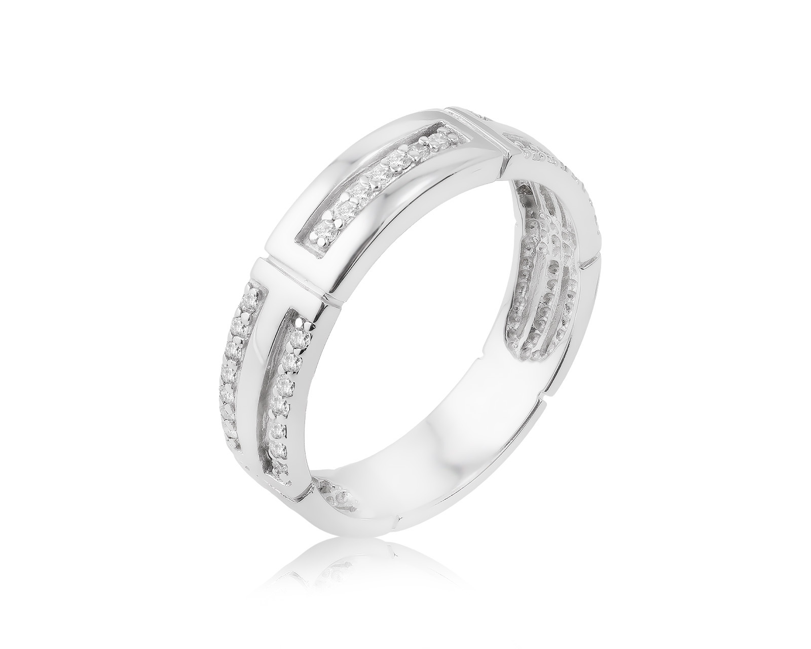 Золотое кольцо с бриллиантами 0.35ct 191223/11