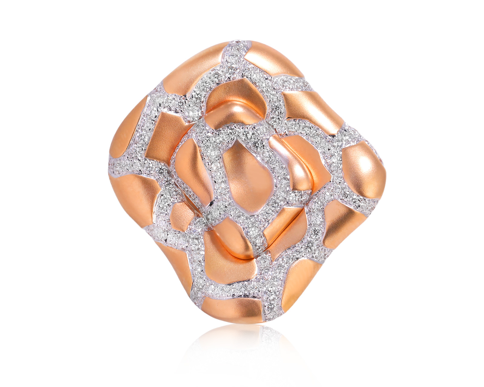 Оригинальное золотое кольцо с бриллиантами 1.78ct Mario Panelli 050226/7