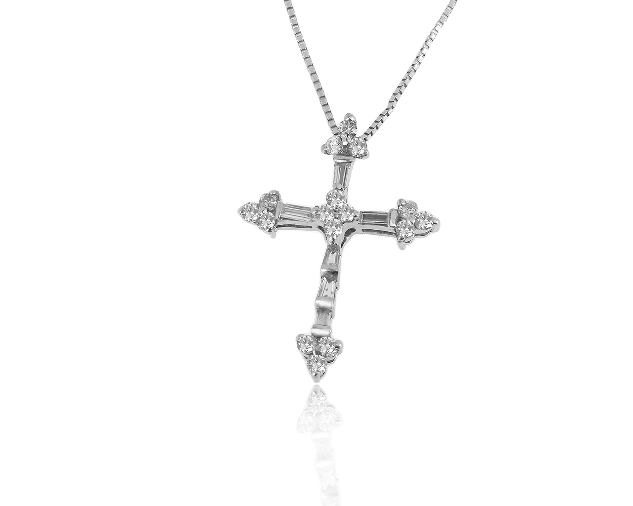 Престижный золотой кулон с бриллиантами 0.52ct 150919/5