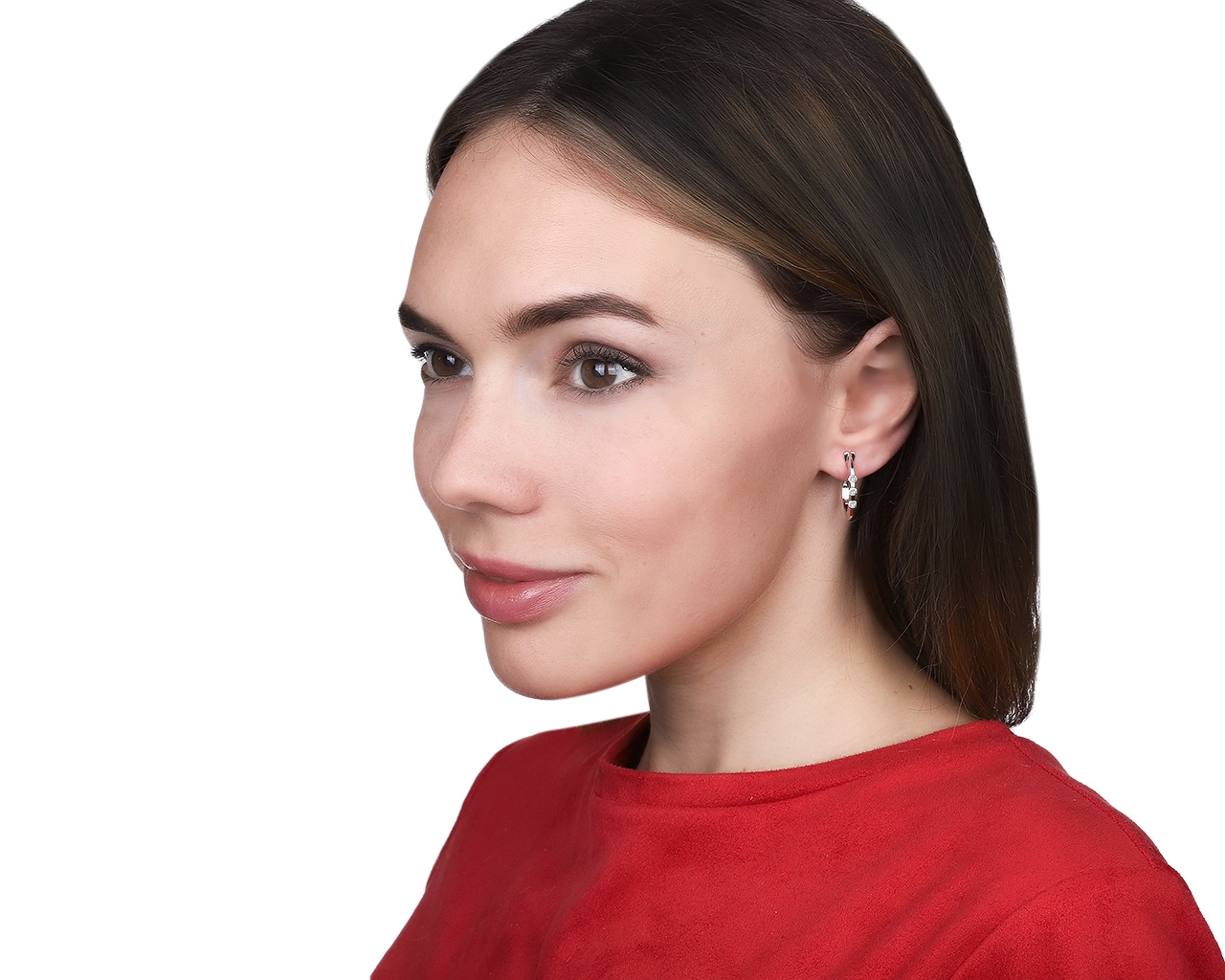 Оригинальные золотые серьги с бриллиантами 0.36ct Roberto Coin