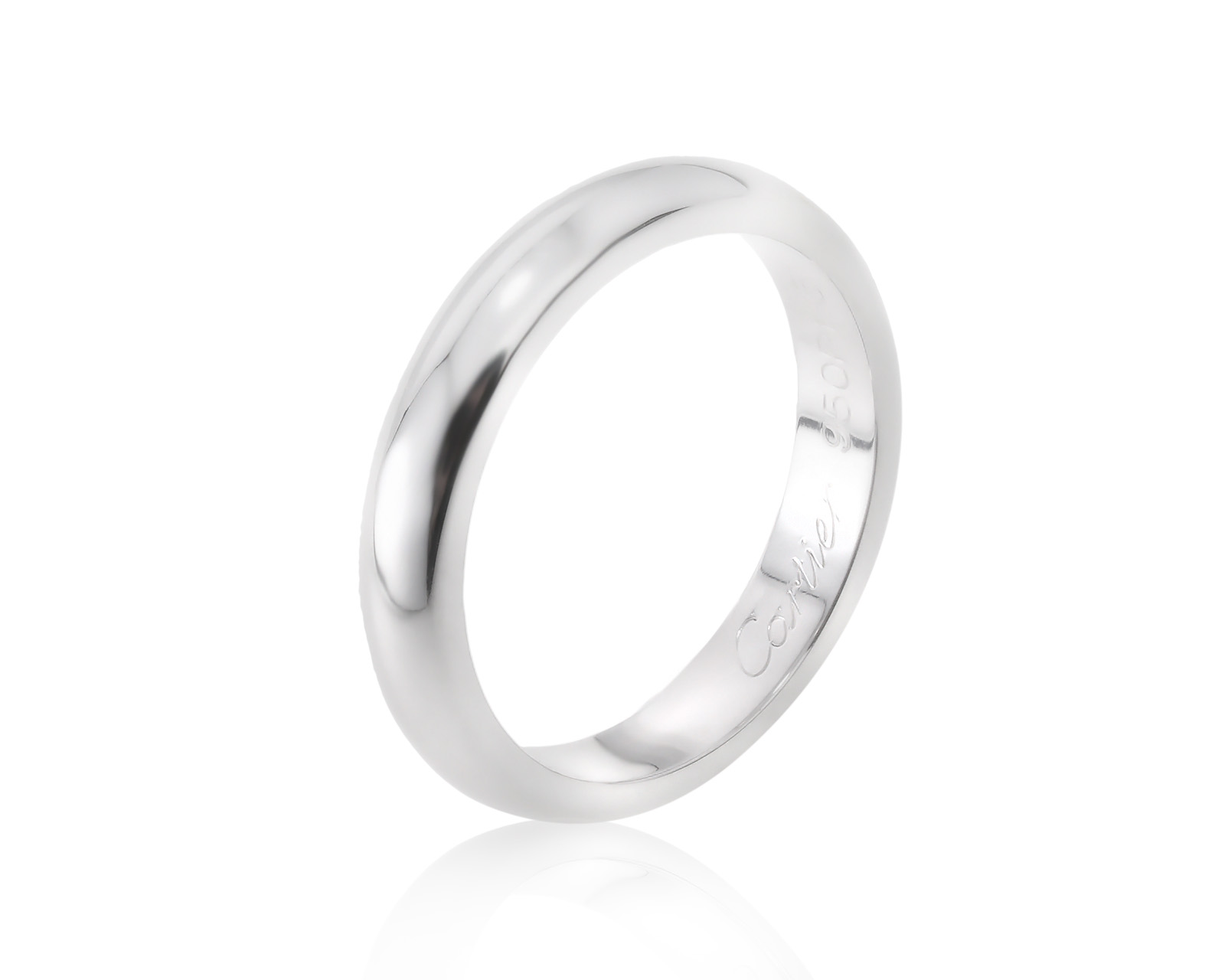 Оригинальное платиновое кольцо Cartier 1895 090224/9