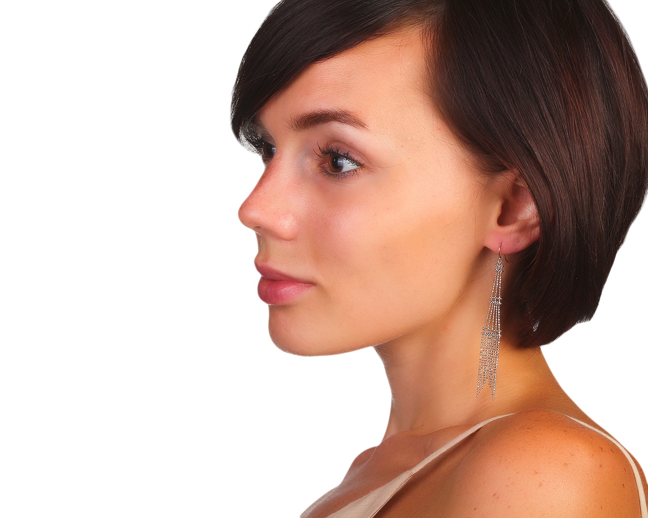 Изумительные золотые серьги Tiffany&Co