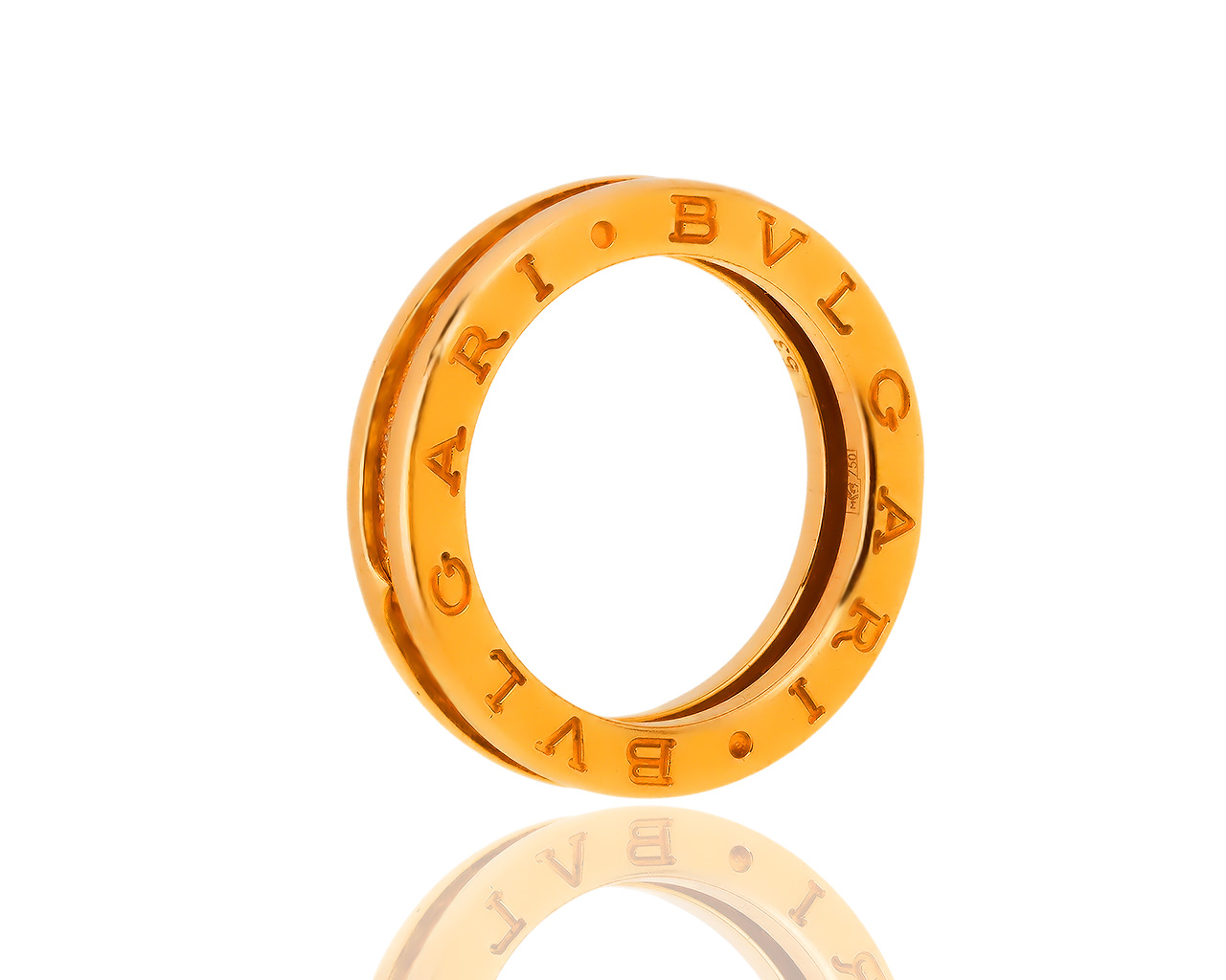 Оригинальное золотое кольцо с бриллиантами 0.57ct Bvlgari B.Zero 1 070319/8