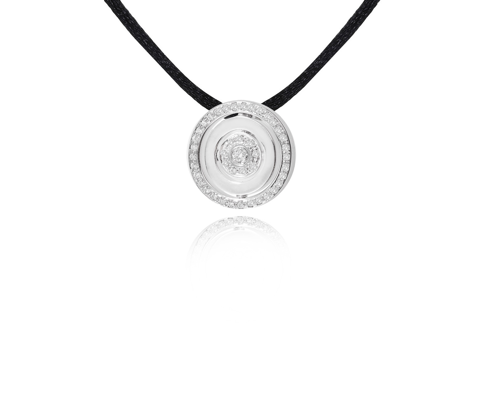 Золотой кулон с бриллиантами 0.26ct 231221/1