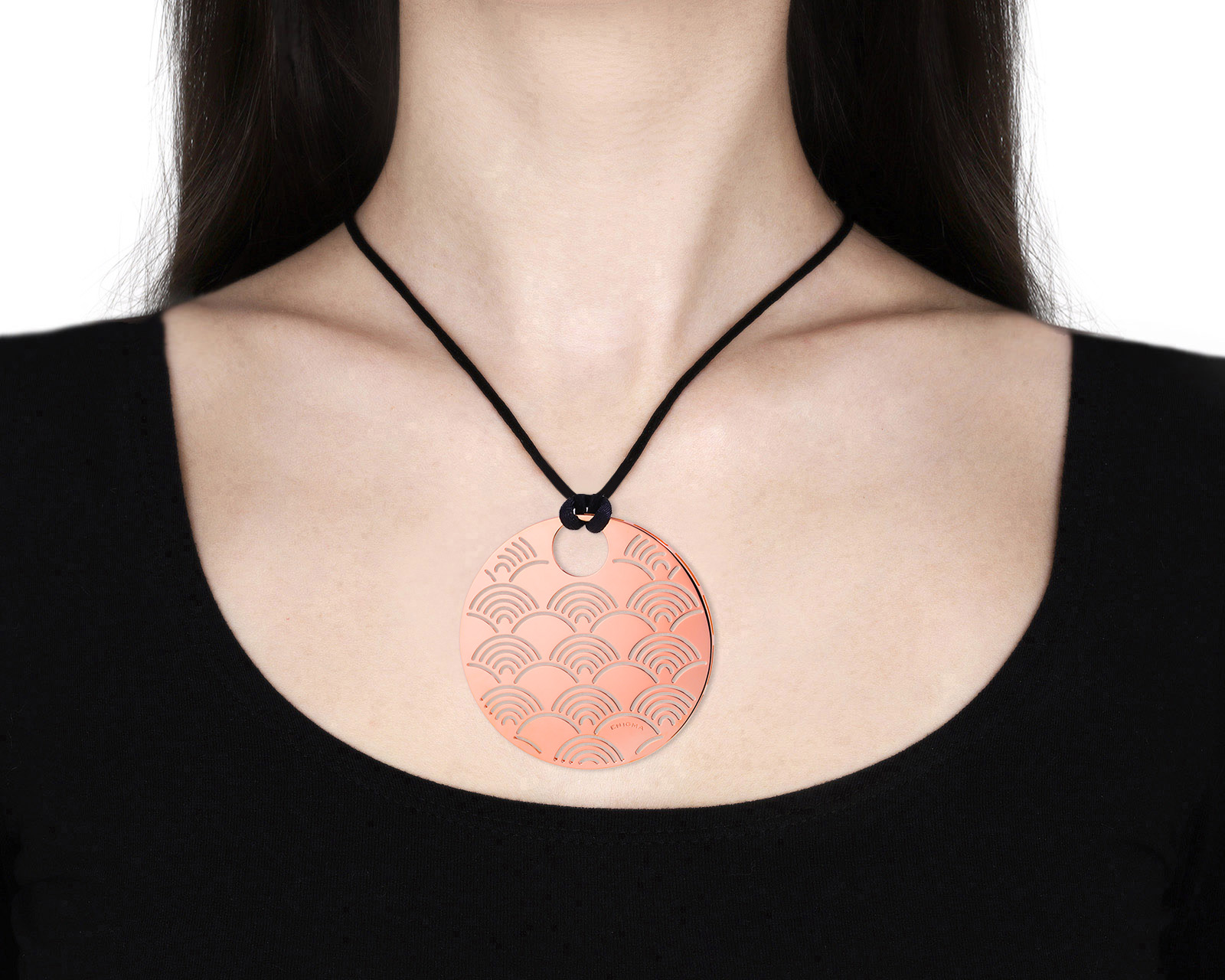 Оригинальный золотой кулон Enigma