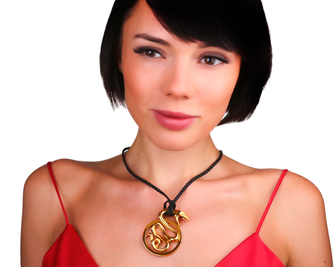 Завораживающая золотая подвеска Boucheron Snake