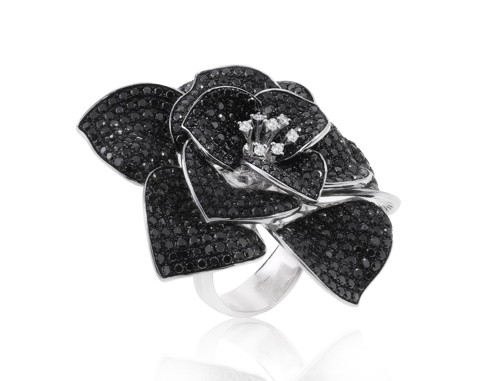 Золотое кольцо-кулон с бриллиантами 6.74ct 230224/2