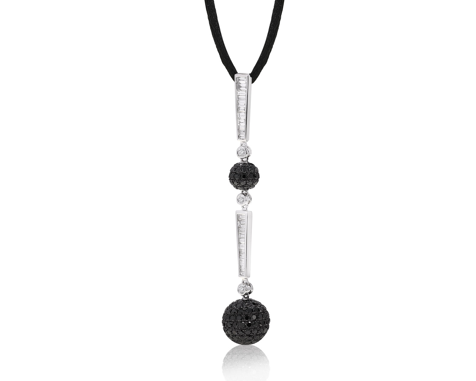 Потрясающий золотой кулон с бриллиантами 3.63ct 240122/11