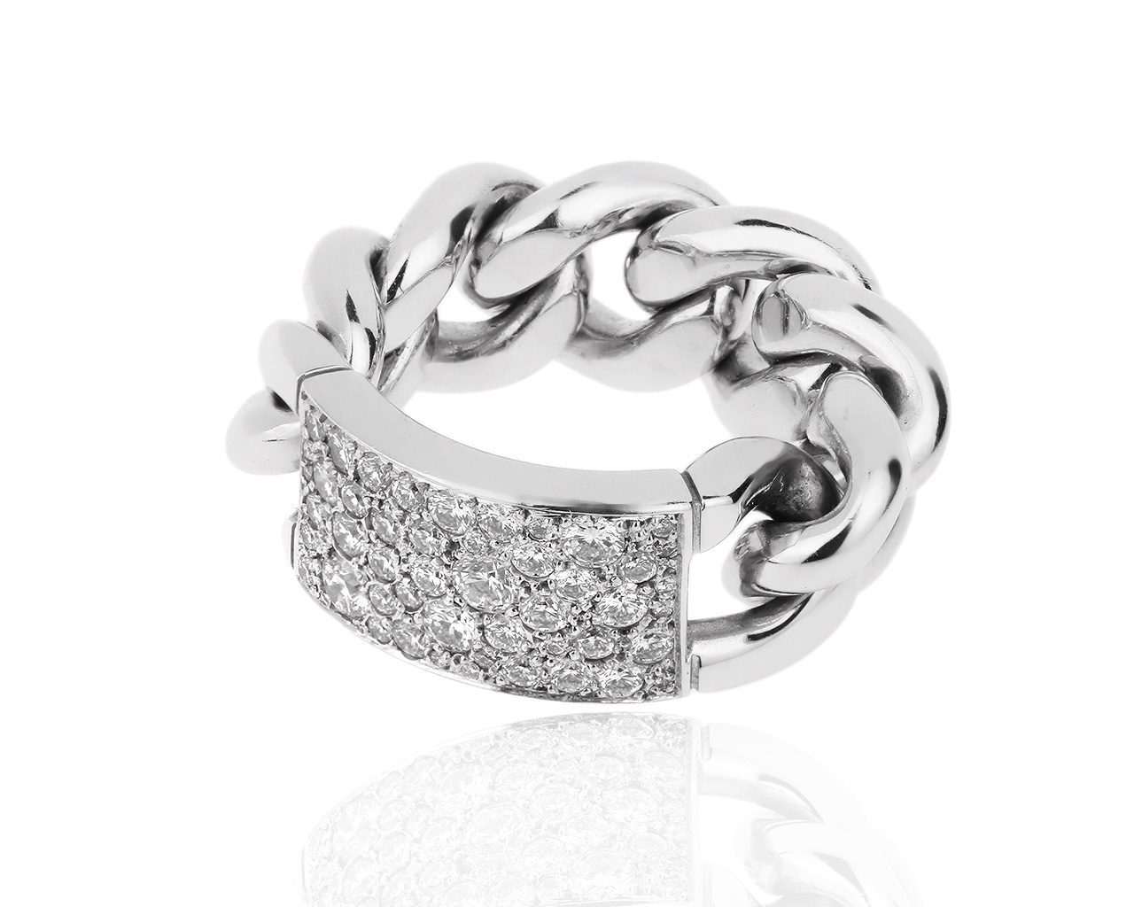 Очаровательное золотое кольцо с бриллиантами 0.75ct Dior