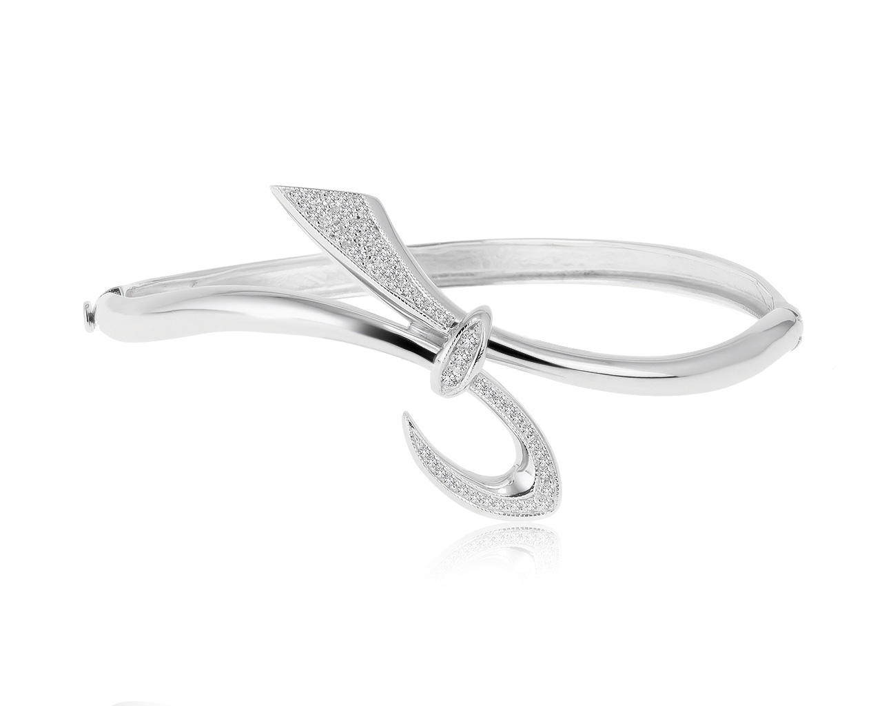 Потрясающий золотой браслет с бриллиантами 0.24ct 080621/9