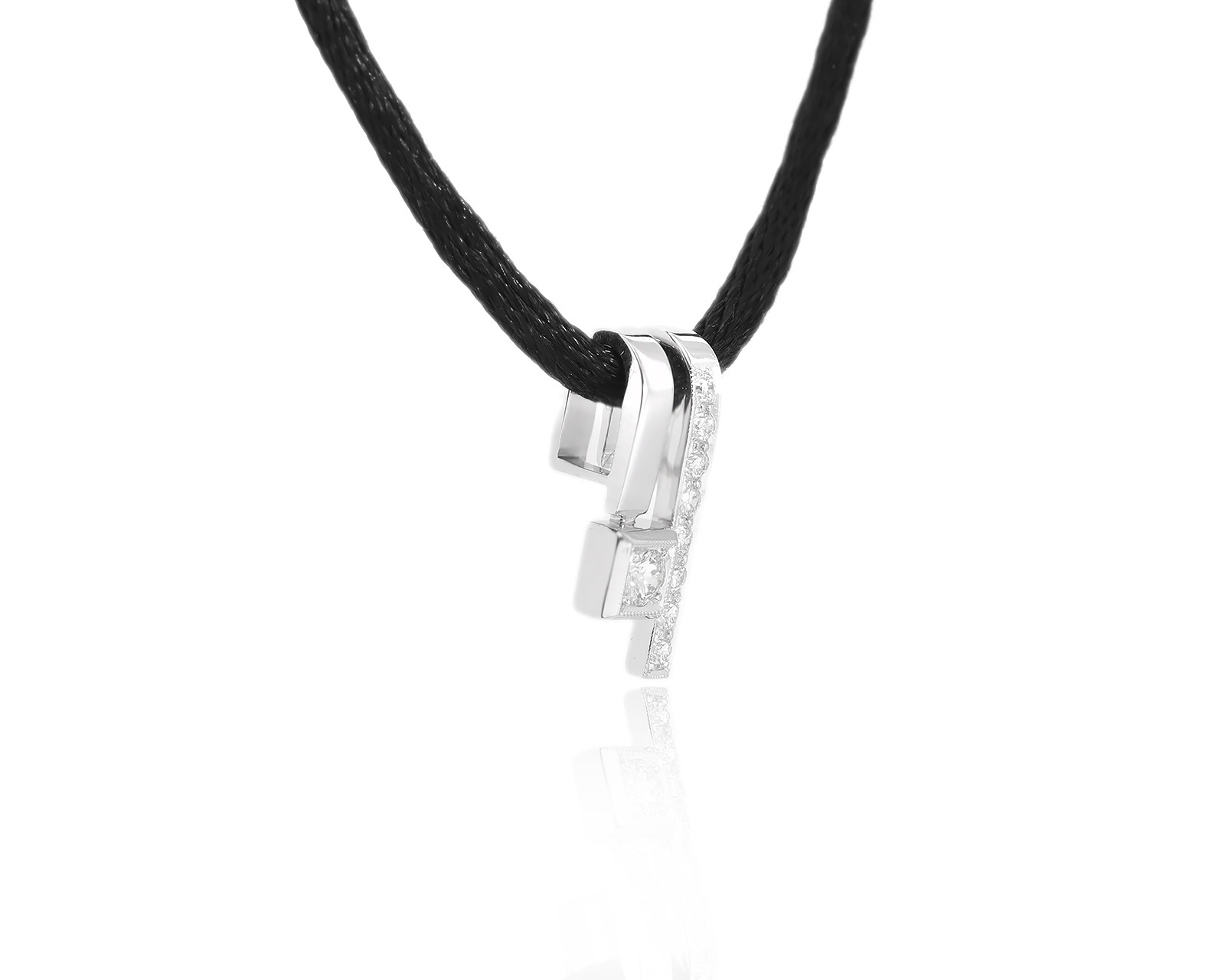 Золотой кулон с бриллиантами 0.23ct