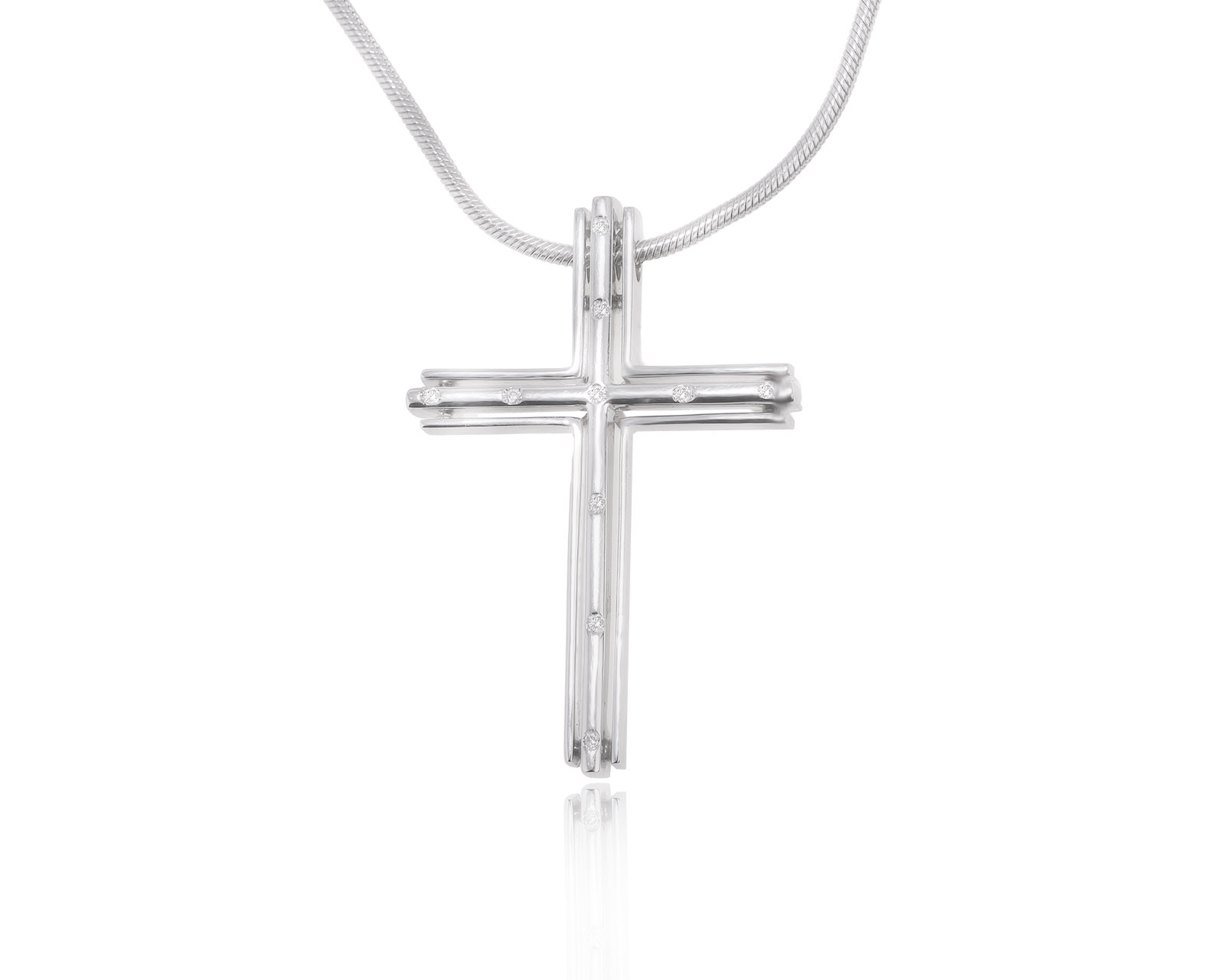Золотое колье с бриллиантами 0.05ct 030824/15 Золотое колье с бриллиантами 0.05ct 030824/15