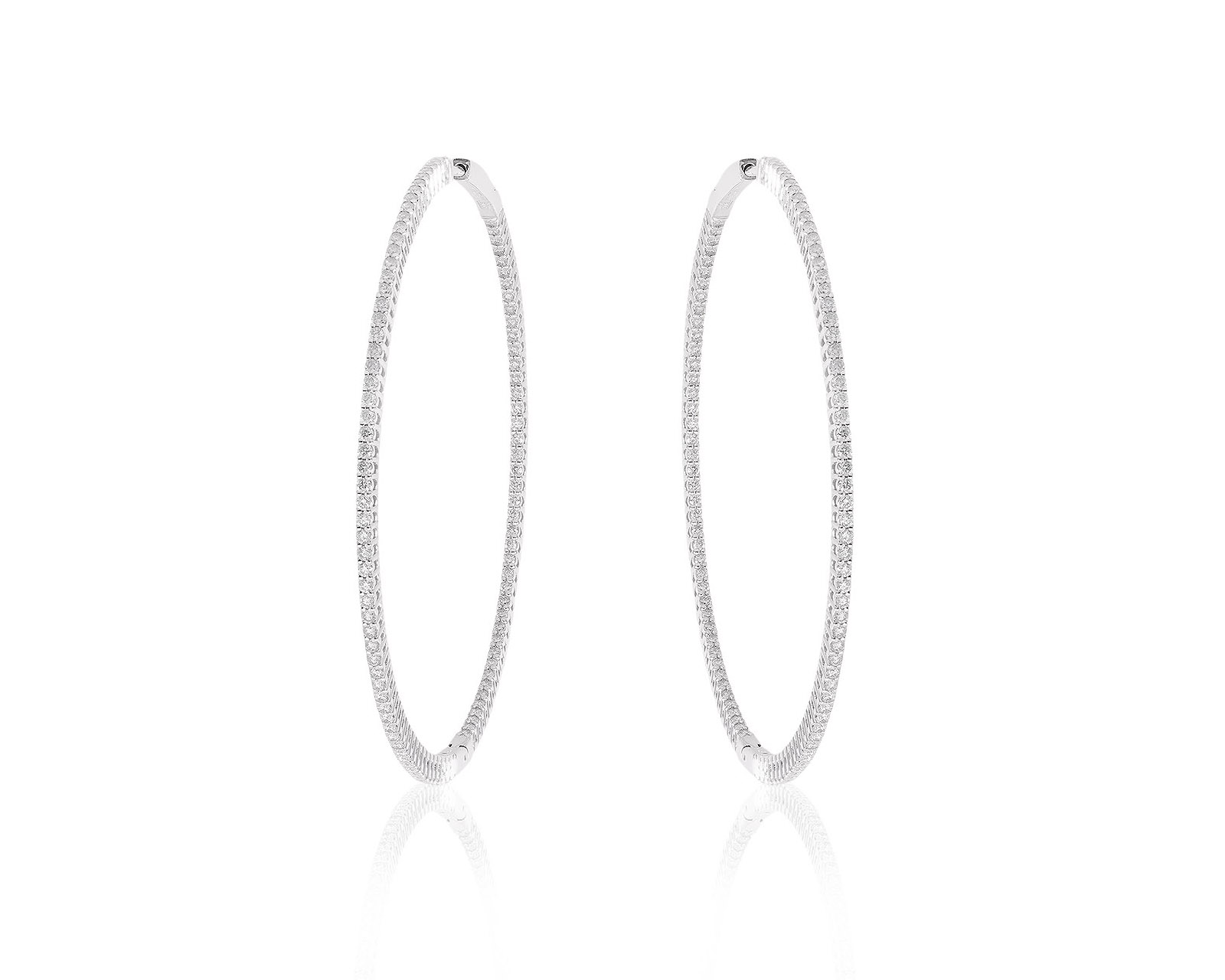 Оригинальные золотые серьги с бриллиантами 1.67ct Constantin Artmayer