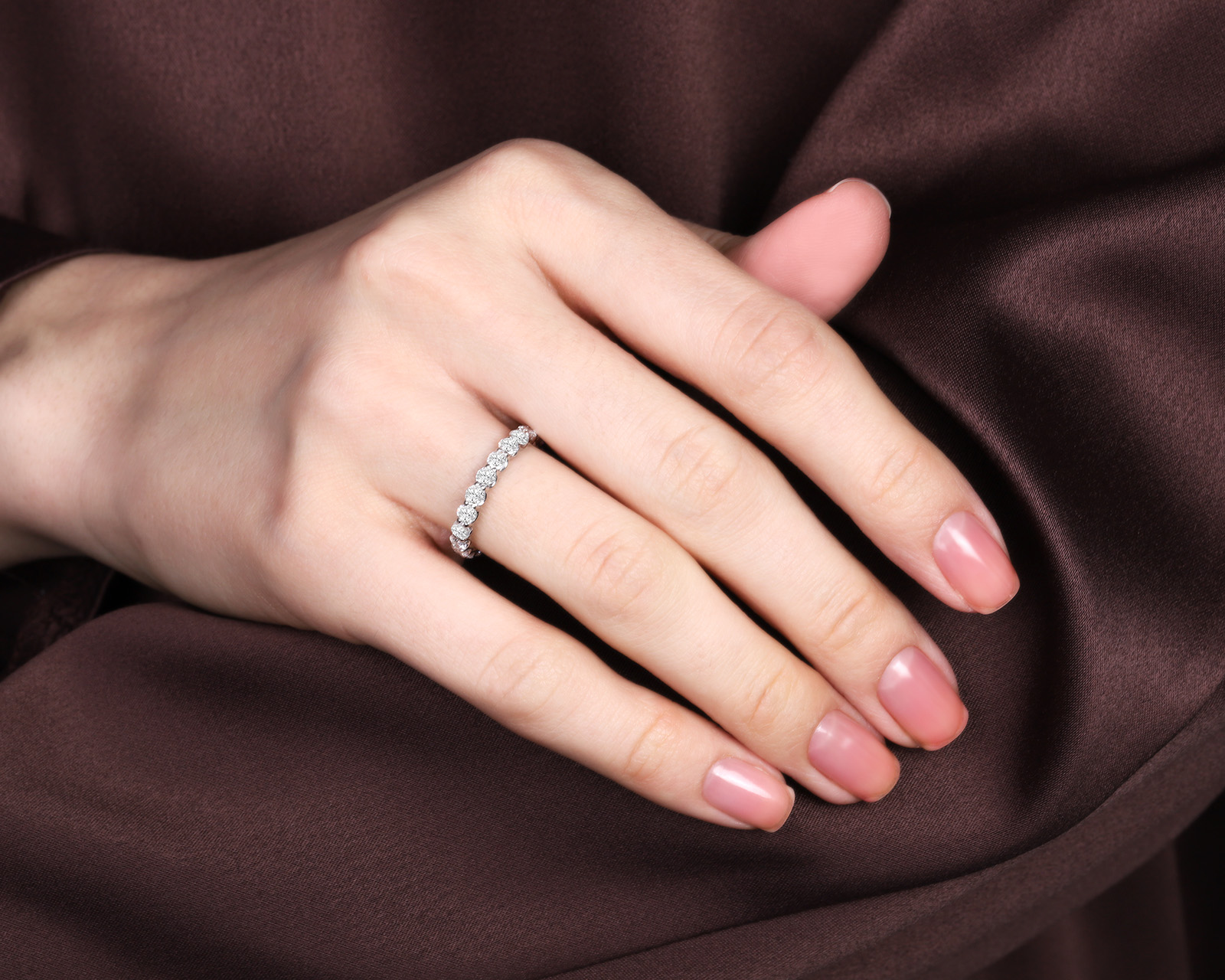 Оригинальное золотое кольцо с бриллиантами 1.86ct Grusha Diamonds