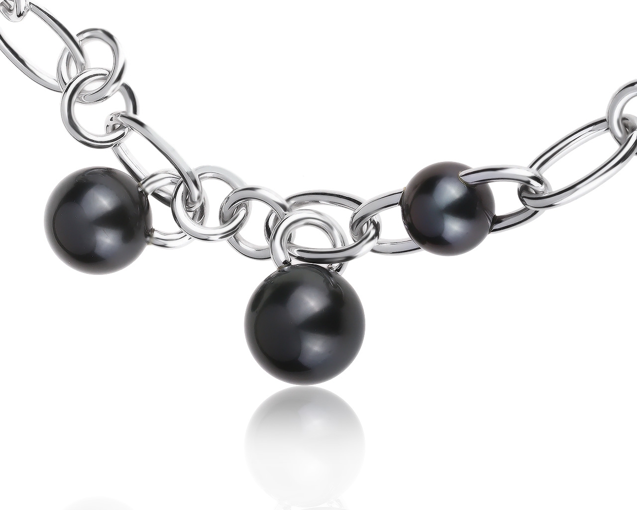 Оригинальное золотое колье с жемчугом Mikimoto 031019/5