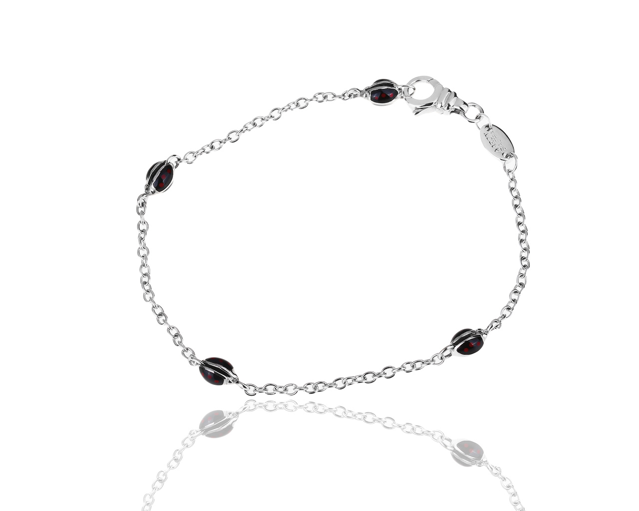 Чудесный золотой браслет Aaron Basha Ladybug 090118/2 Чудесный золотой браслет Aaron Basha Ladybug 090118/2