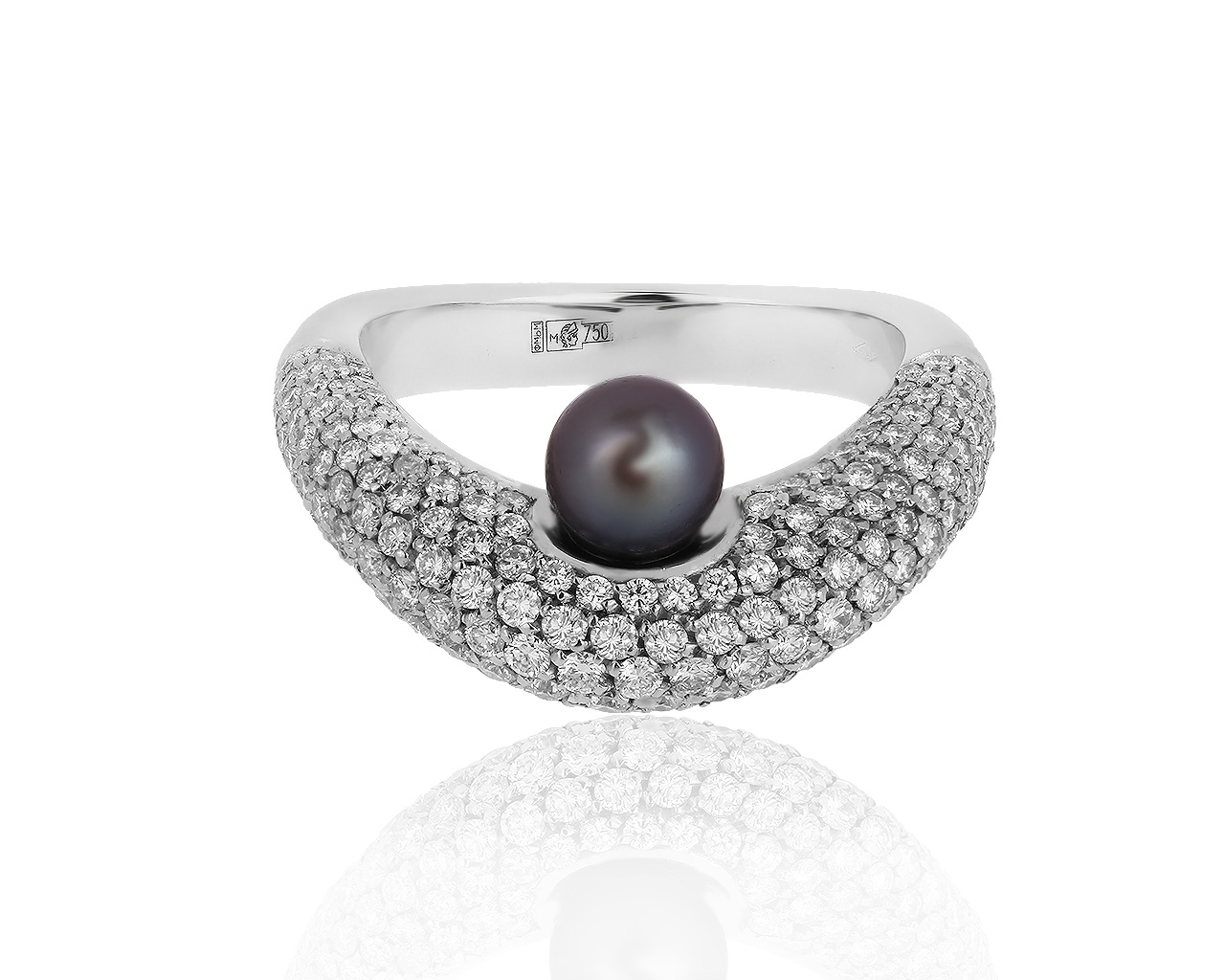 Оригинальное золотое кольцо с бриллиантами 2.30ct Schoeffel 190516/13