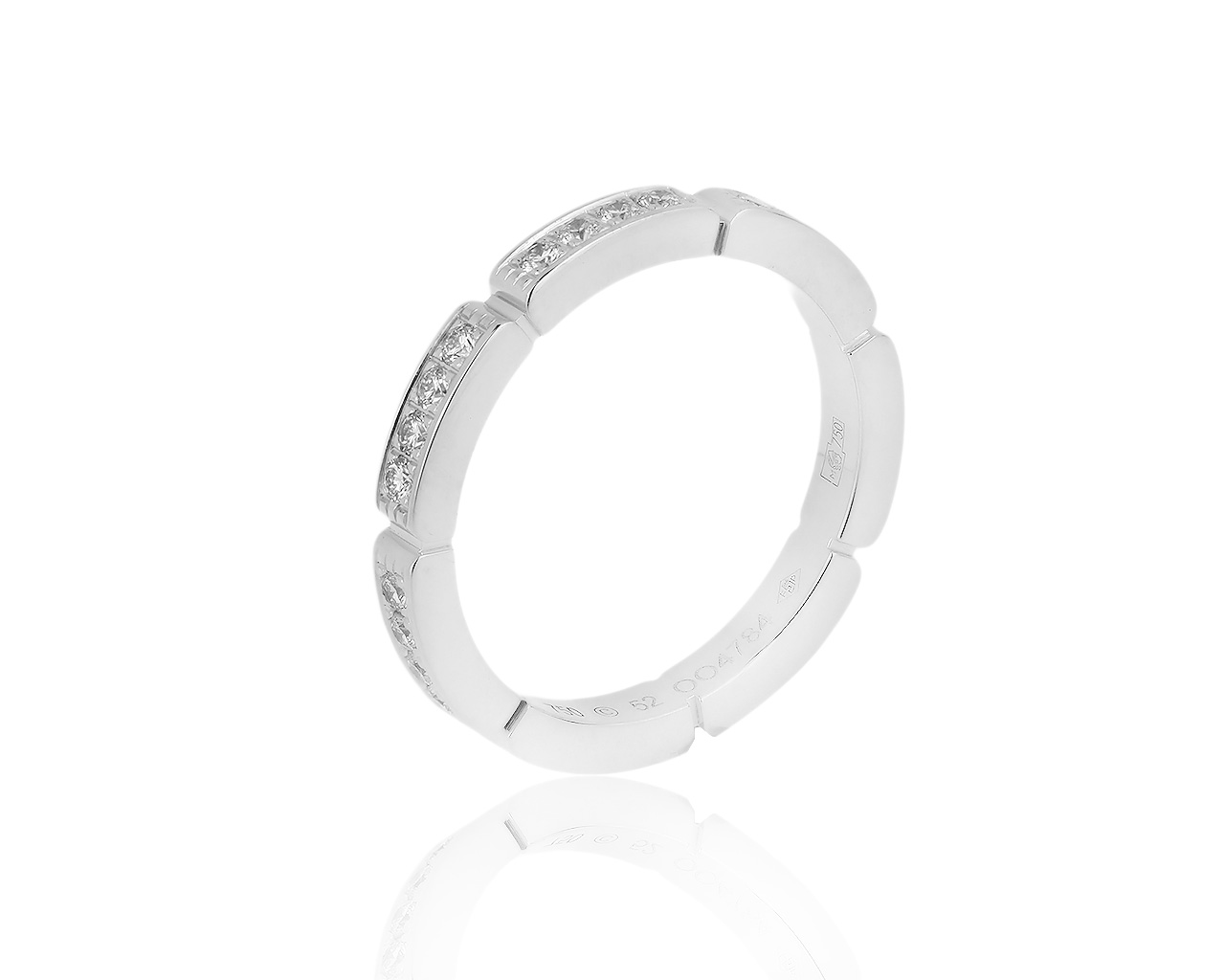 Оригинальное золотое кольцо с бриллиантами 0.40ct Cartier