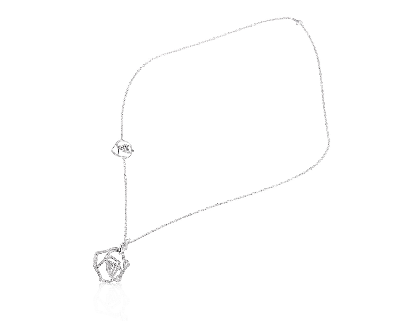 Оригинальный золотой кулон с бриллиантами 1.21ct Gavello