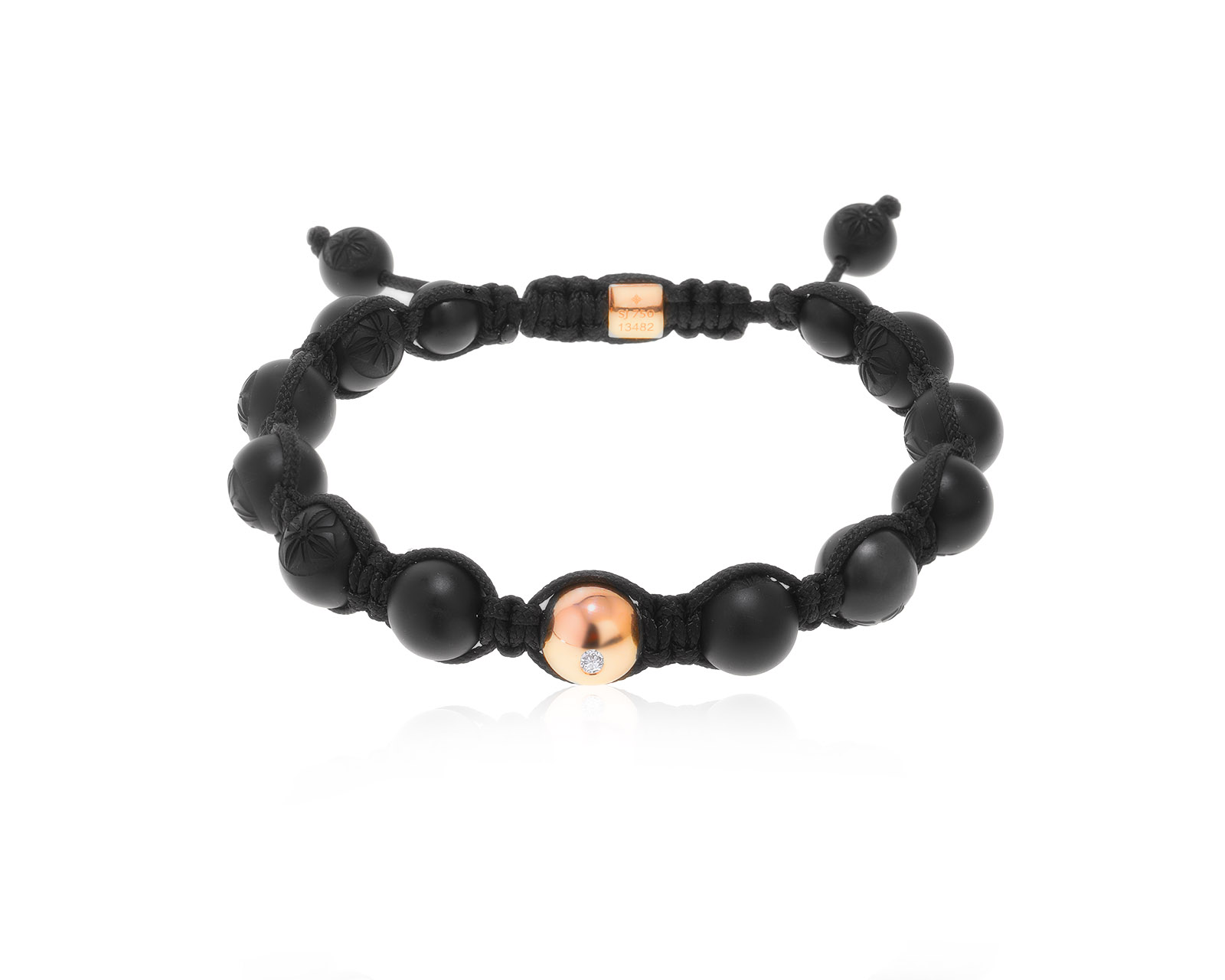 Оригинальный золотой браслет Shamballa 070922/4