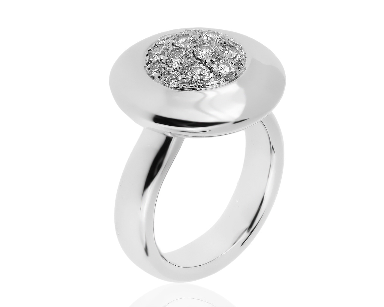 Оригинальное золотое кольцо с бриллиантами 0.58ct Tamara Comolli 220720/1