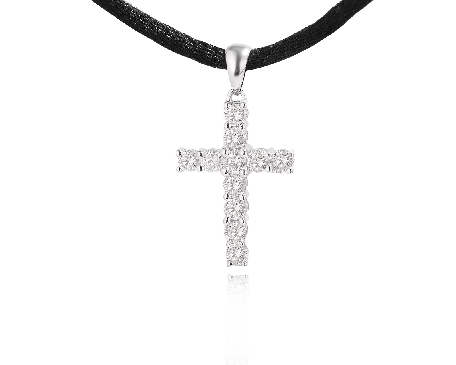 Золотой кулон с бриллиантами 0.66ct