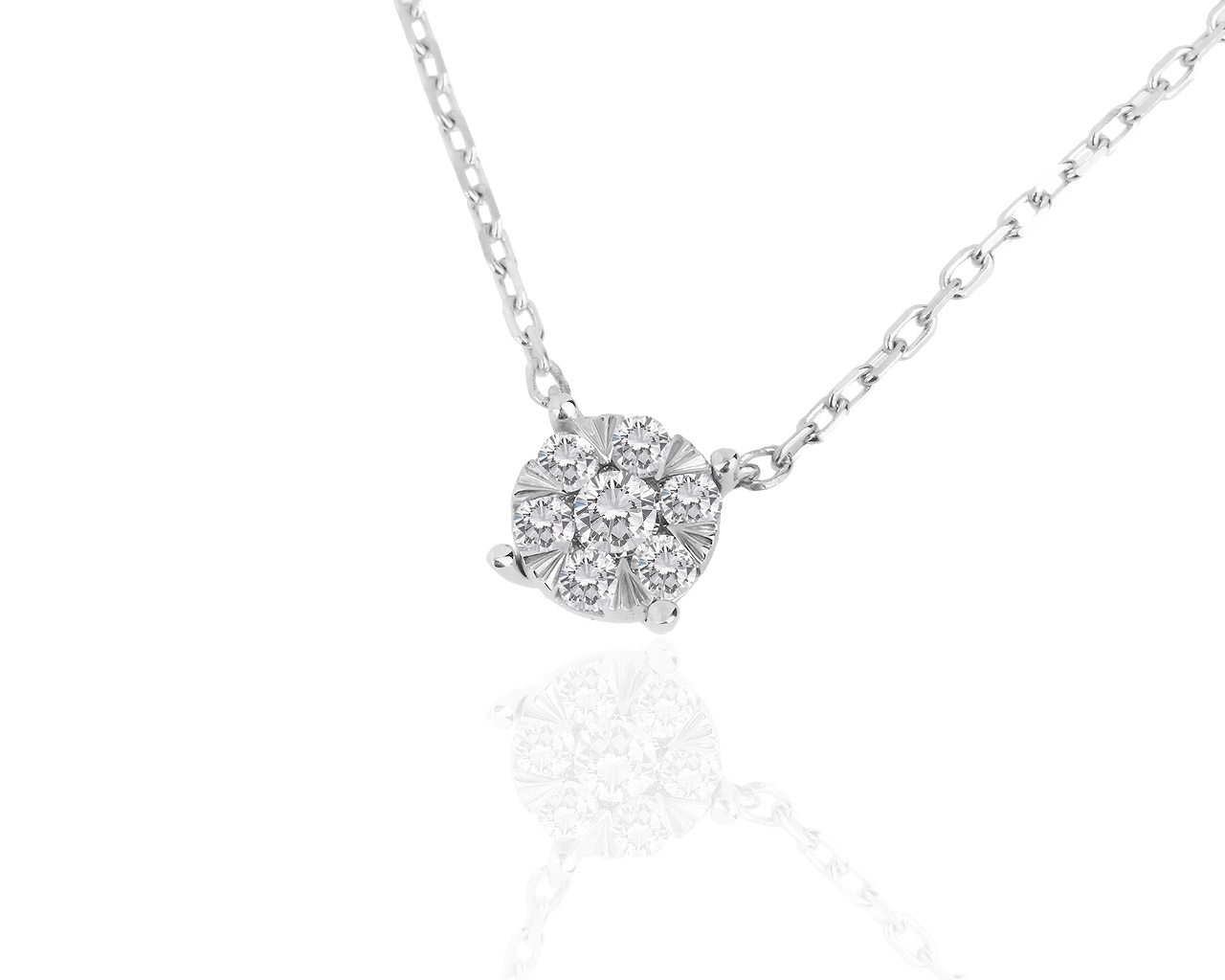 Привлекательный золотой кулон с бриллиантами 0.30ct 241018/11