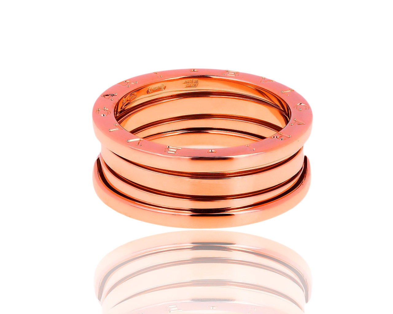 Оригинальное золотое кольцо Bvlgari B.Zero 1 040818/3