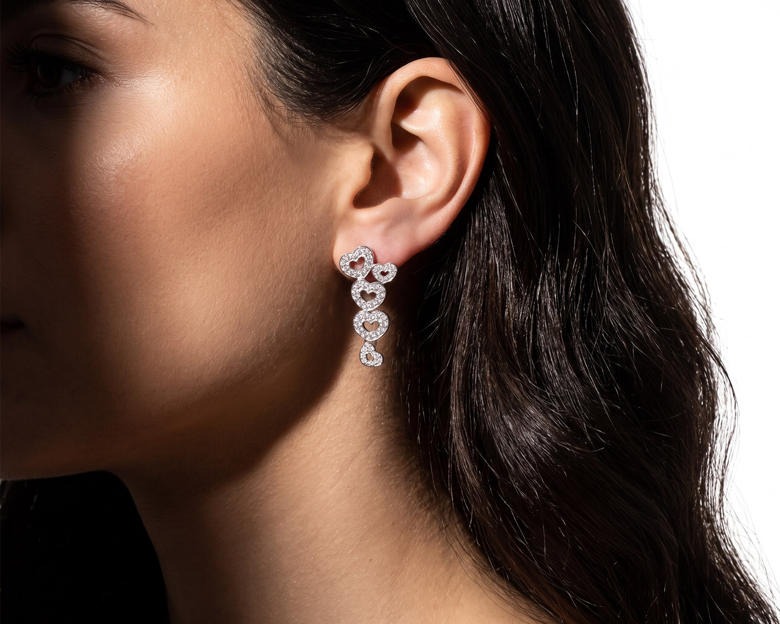 Оригинальные золотые серьги с бриллиантами 0.72ct Pasquale Bruni