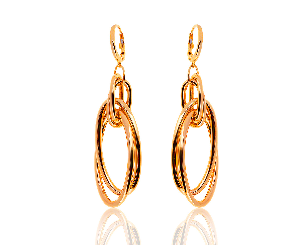 Итальянские золотые серьги 200819/15