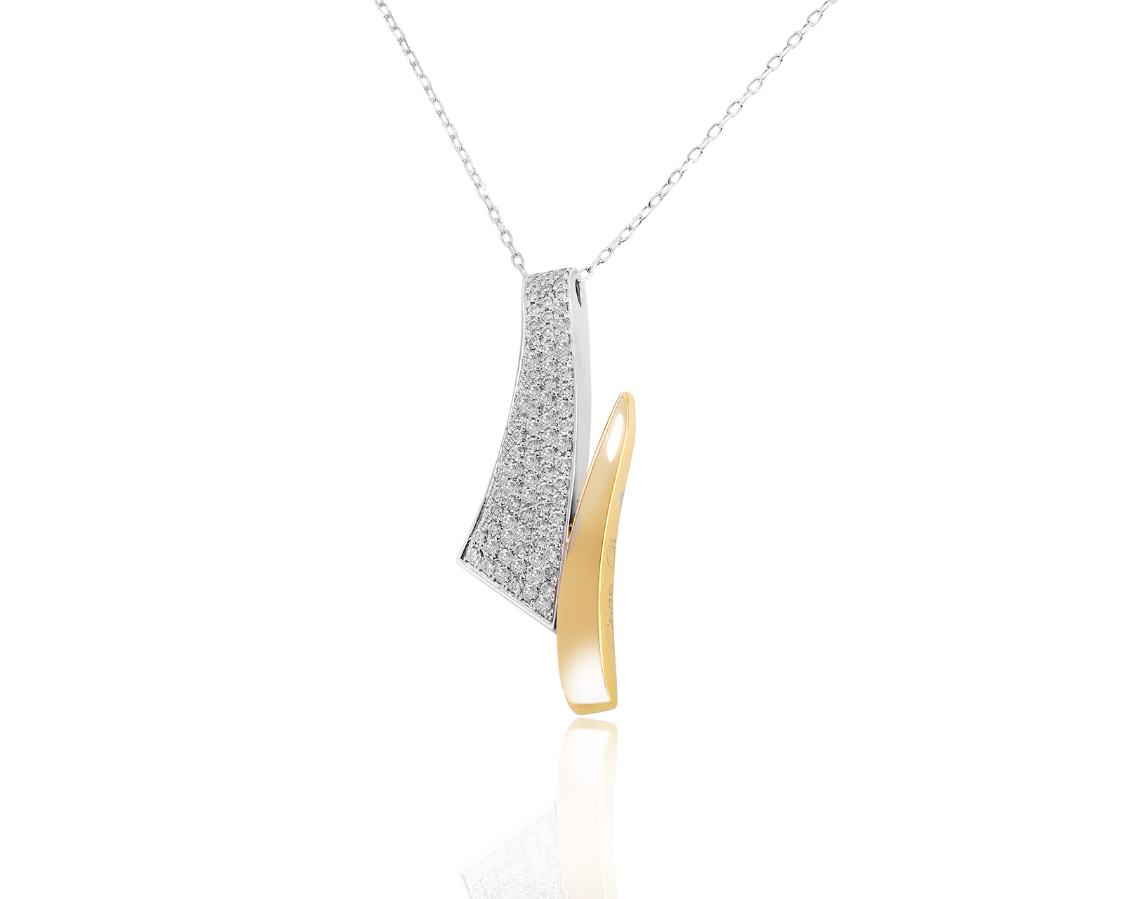 Оригинальное золотое колье с бриллиантами 0.75ct Casa Gi 250722/9 Оригинальное золотое колье с бриллиантами 0.75ct Casa Gi 250722/9