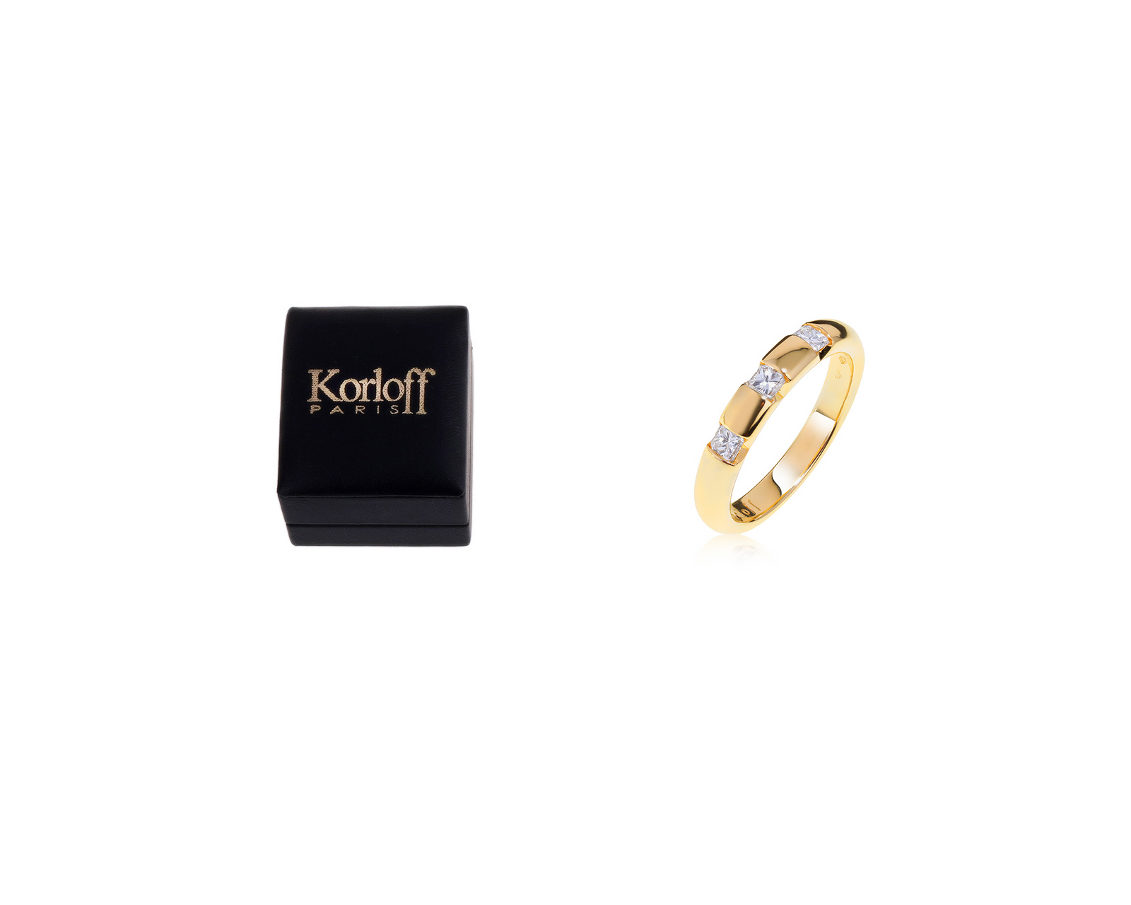 Оригинальное золотое кольцо Korloff