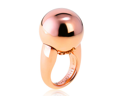 Оригинальное золотое кольцо De Grisogono Boule 111021/12