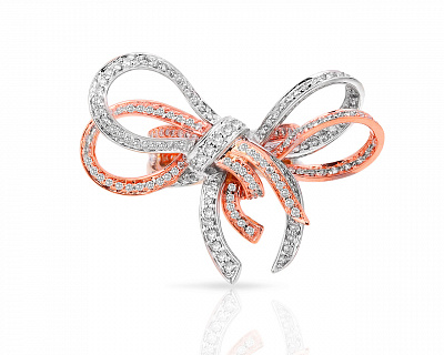 Оригинальное золотое кольцо с бриллиантами 1.20ct Sonia B. Bitton 130318/7