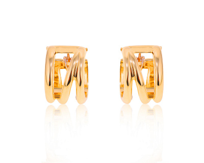 Оригинальные золотые серьги Tiffany&Co 300525/5
