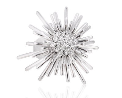 Золотое кольцо с бриллиантами 0.60ct 220225/9