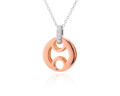 Оригинальный золотой кулон с рубином 0.01ct Roberto Coin 041124/4